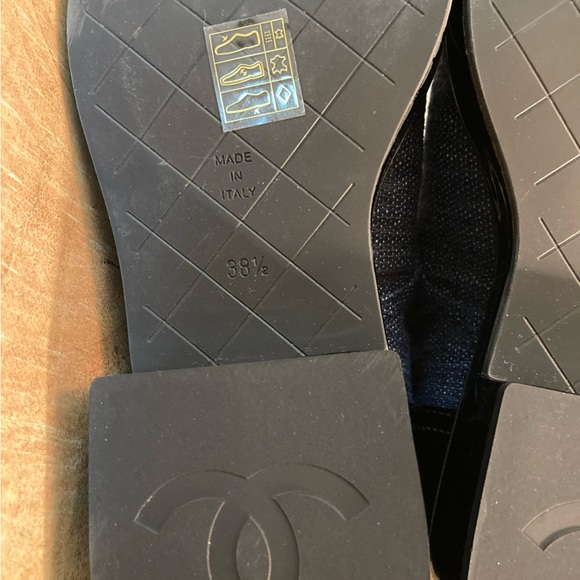 Chanel Denim and Lambskin Quilted CC Lace Up Combat Boots size 38.5 - Picture 15 of 15